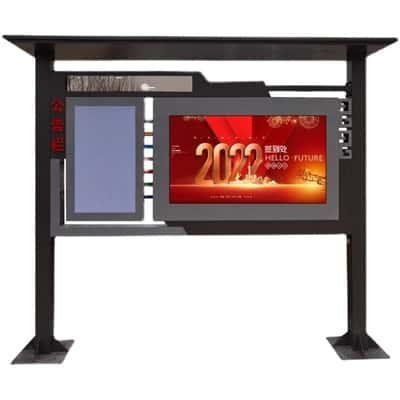 河北电子阅报栏 | 公园宣传栏 | 智慧社区广告宣传栏智能互动大屏